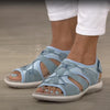 Vintage rekbare sandalen