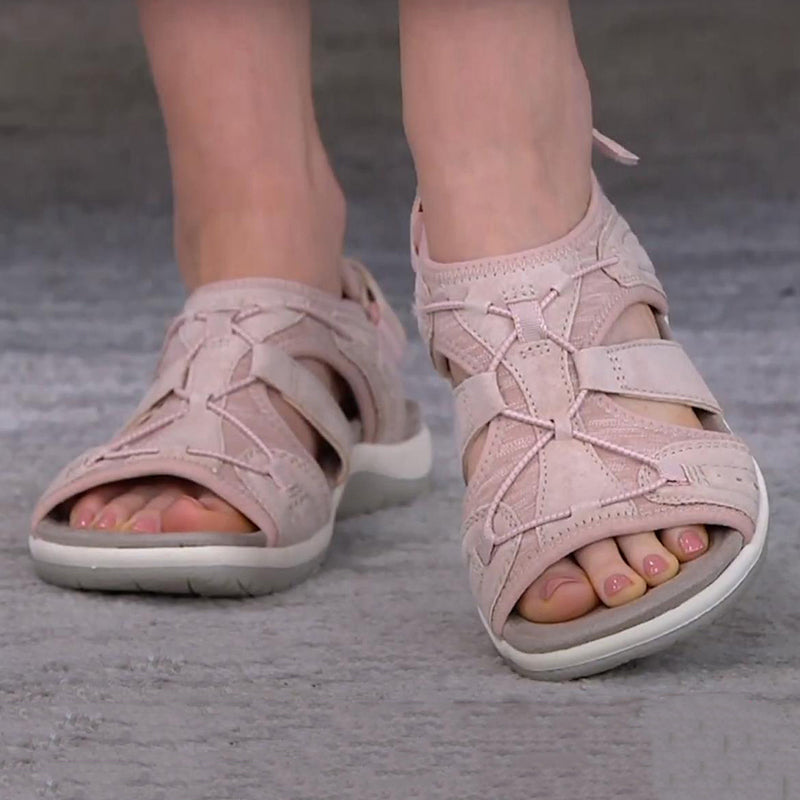 Vintage rekbare sandalen