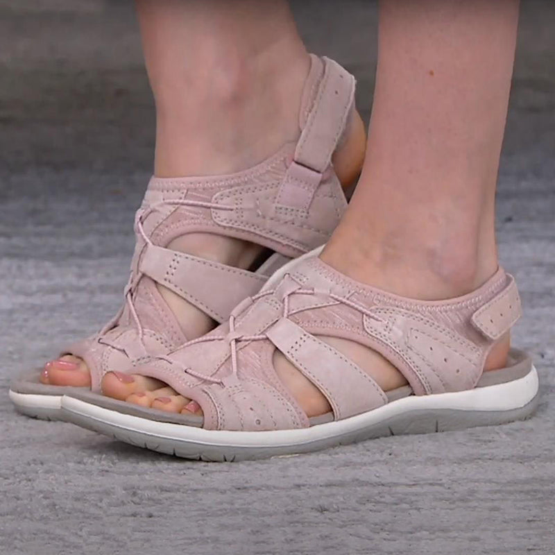 Vintage rekbare sandalen